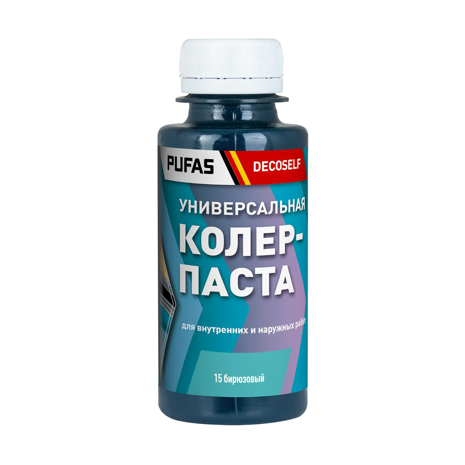Паста колеровочная универсальная Pufas 15 бирюзовая (0,1 л)