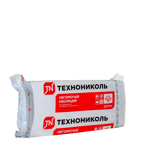 Утеплитель ТехноНиколь Технофас ,плотность 140 (100*600*1200) 2,16м2/0,216м3/3