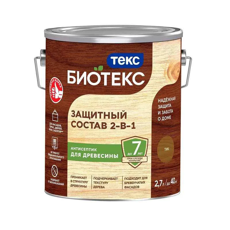 Антисептик Текс Bioteks состав 2в1 тик (2,7 л)