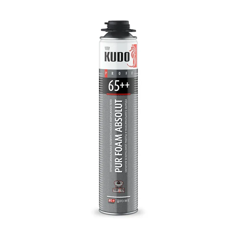 Пена полиуретановая монтажная Kudo Proff 65++ (1 л)