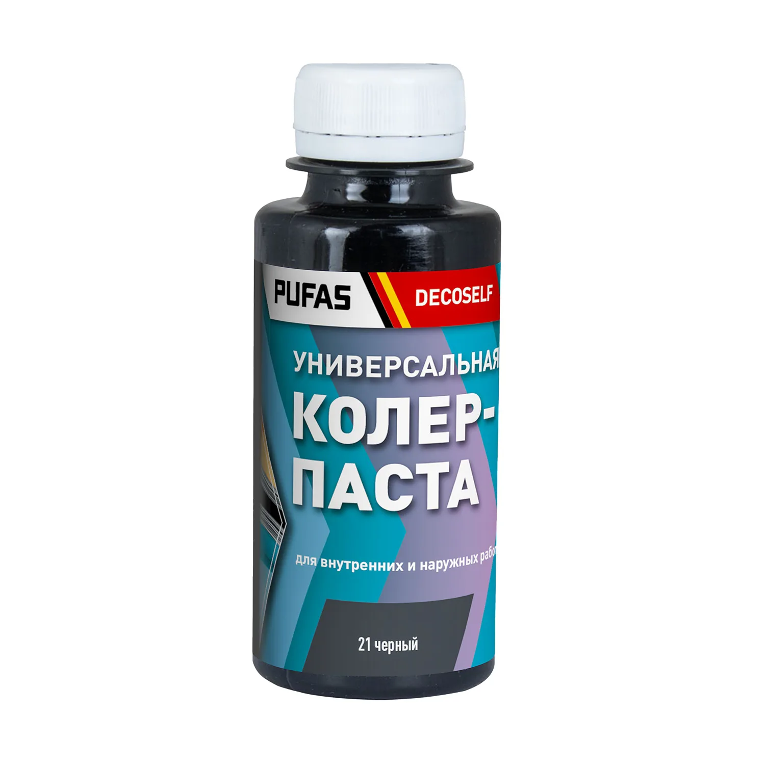 Паста колеровочная универсальная Pufas 21 черная (0,1 л)