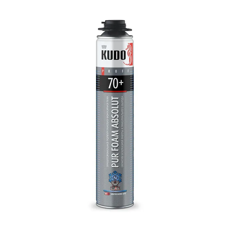 Пена полиуретановая монтажная Kudo Proff 70+ Arktika Nord (1 л)