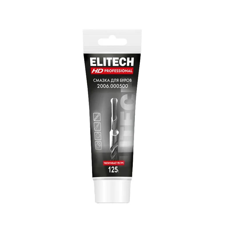Смазка для хвостовиков буров Elitech HD ЕР-2, 125 г