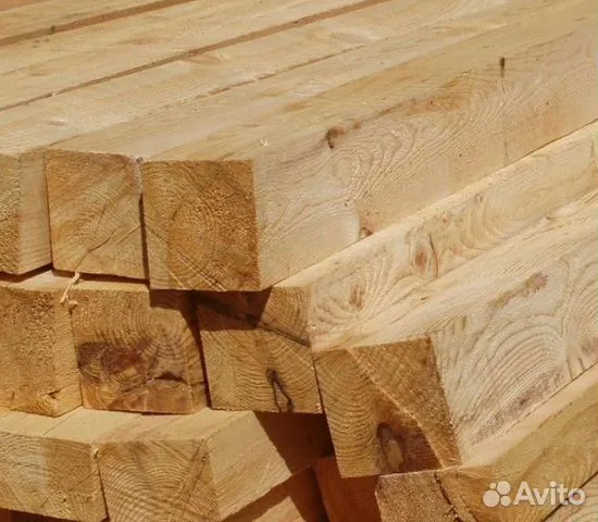 Брус 100х100х6000. Доставка