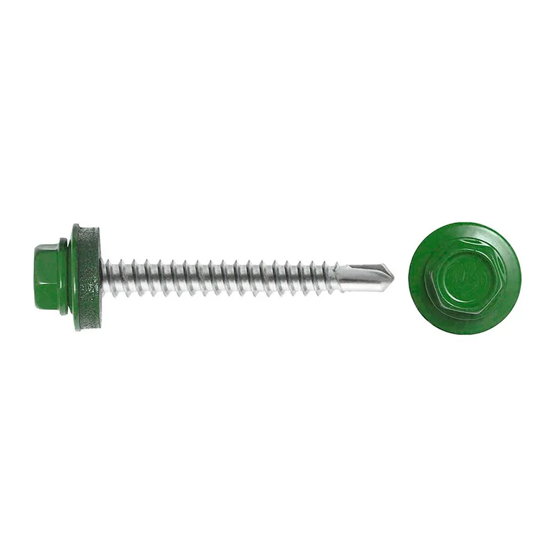 Саморез кровельный SWFS Premium RAL-6002 ZP 4,8х51 (200 шт)