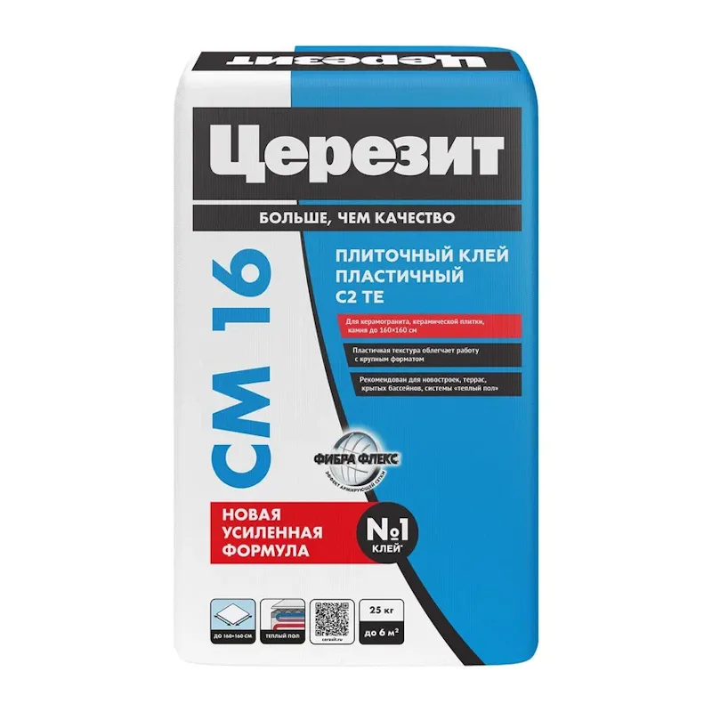 Клей для плитки Церезит CM 16 (25 кг)