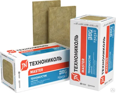 Утеплитель ТЕХНОАКУСТИК 1200×600×50 мм