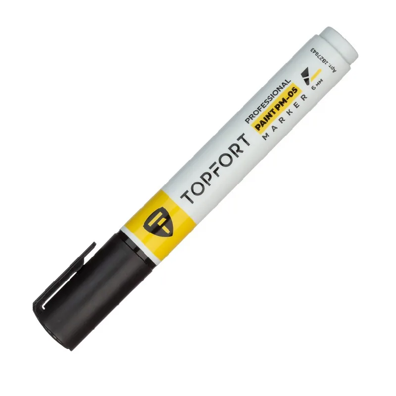 Маркер лаковый Topfort Paint черный 6 мм