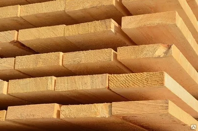 Доска обрезная 50х180х6000 мм, хвойные породы