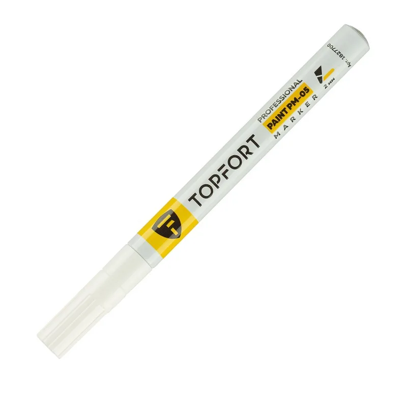 Маркер лаковый Topfort Paint белый 2 мм